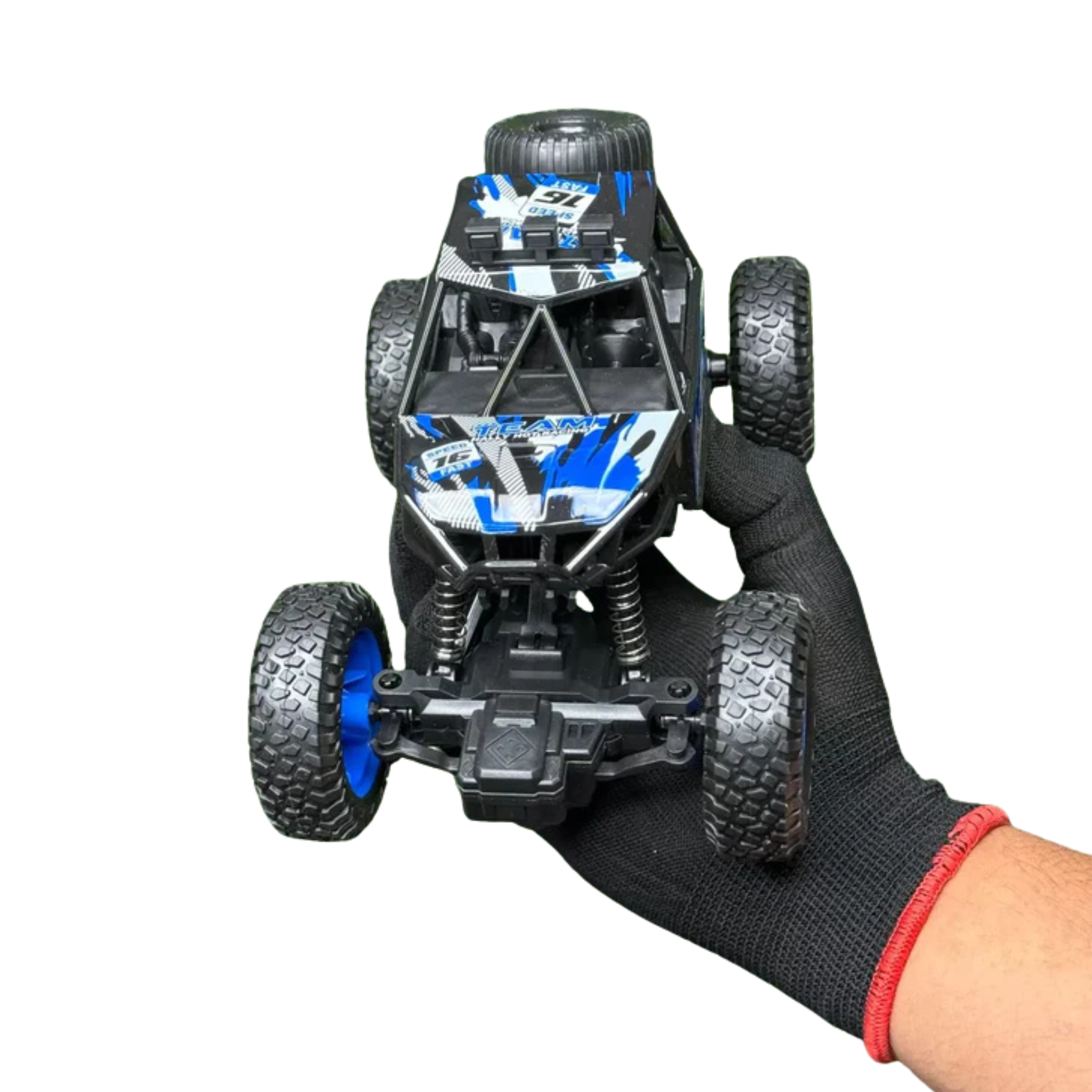 Off-Road RC Buggy 1:20 | 2WD, 2.4GHz Remote – Blue