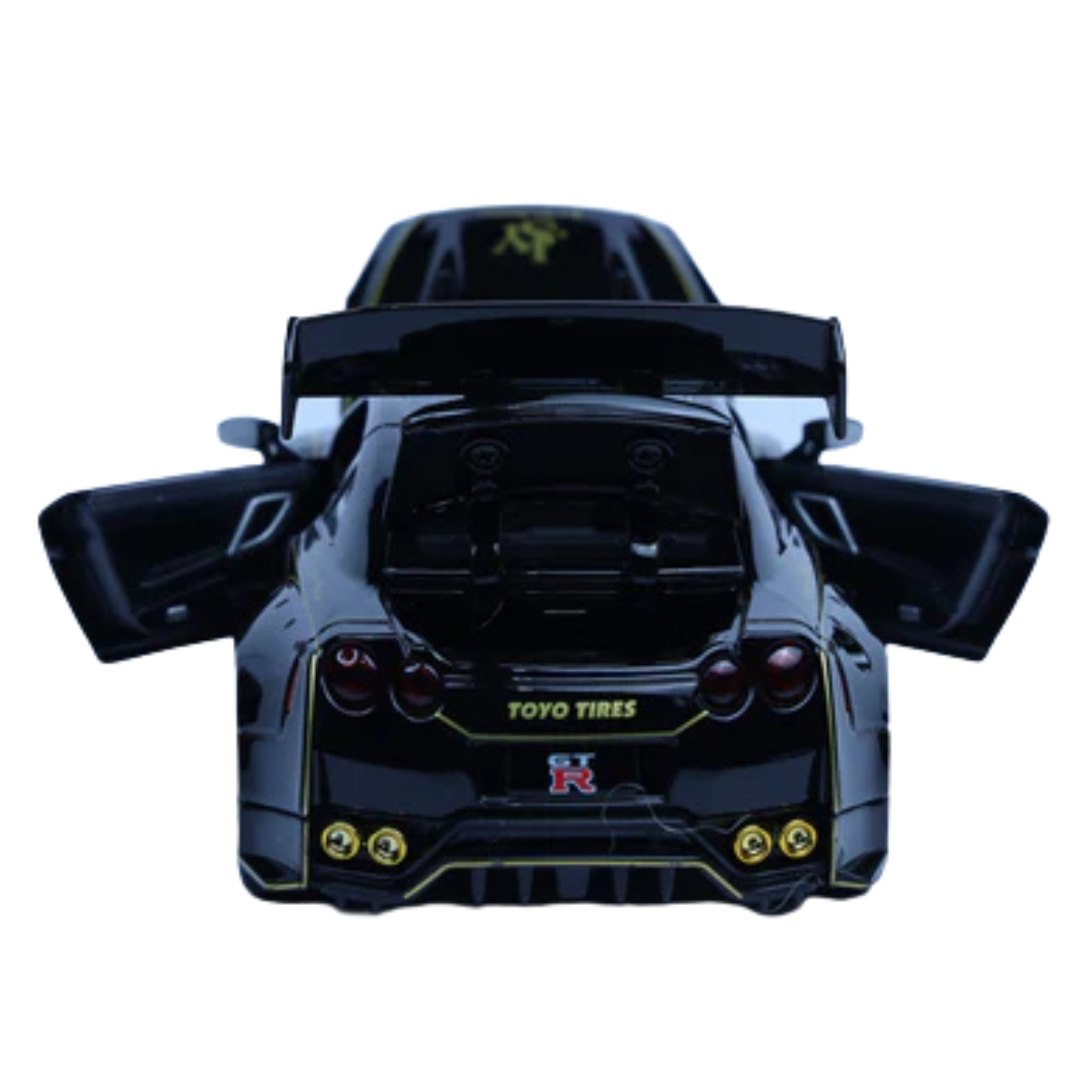 Nissan GTR Jaiye 1:22 Scale Diecast Model Car | Working Lights & Doors | Premium Collectible