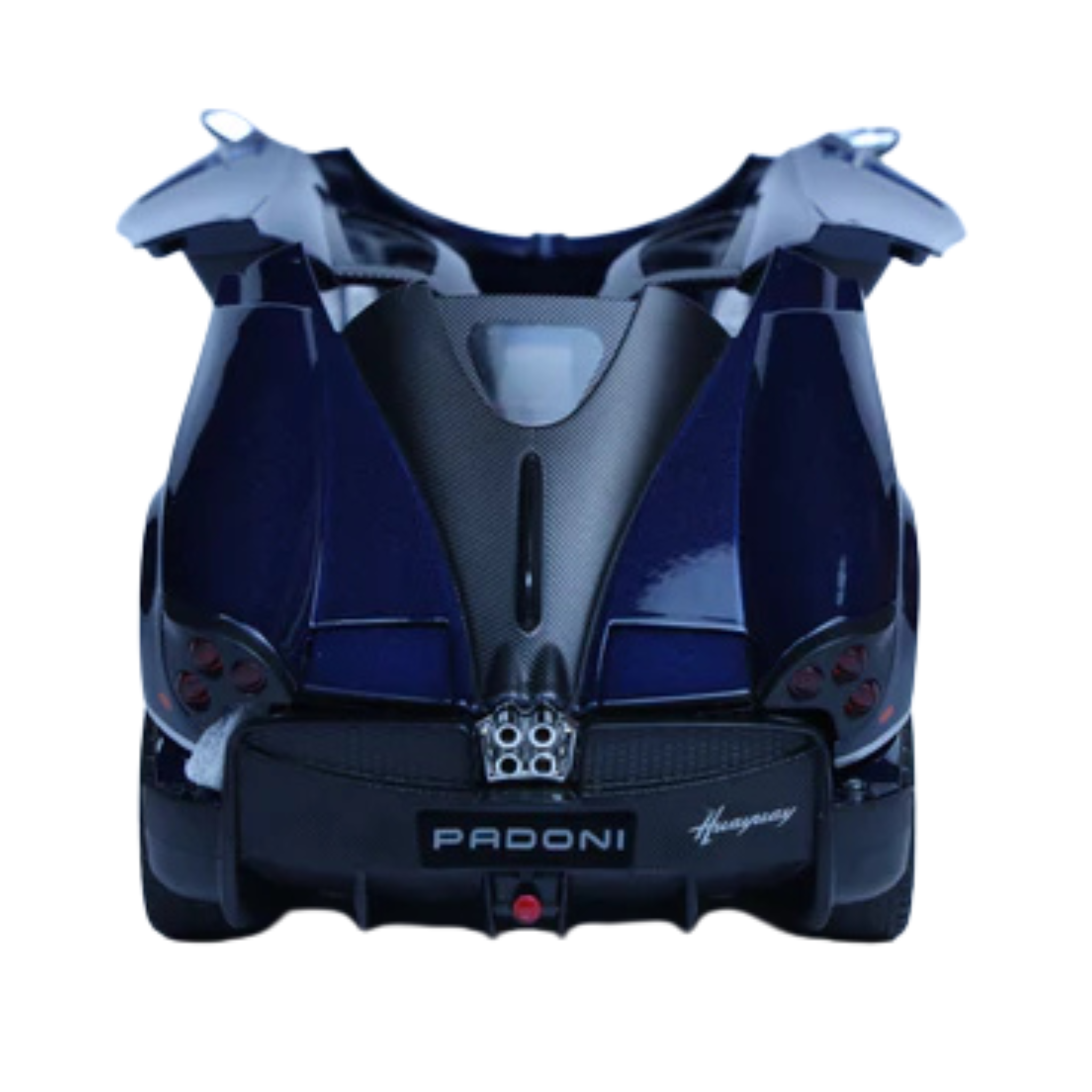 Pagani Huayra Blue 1:24 Scale Diecast Model Car | Openable Doors & Lights | Exotic Hypercar Collectible
