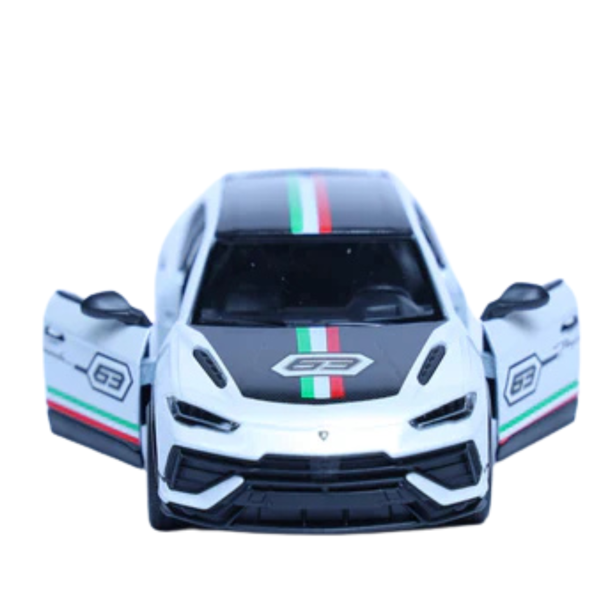 Lamborghini Urus White | 1:40 scale | Pullback Option |  | Two Doors Openable