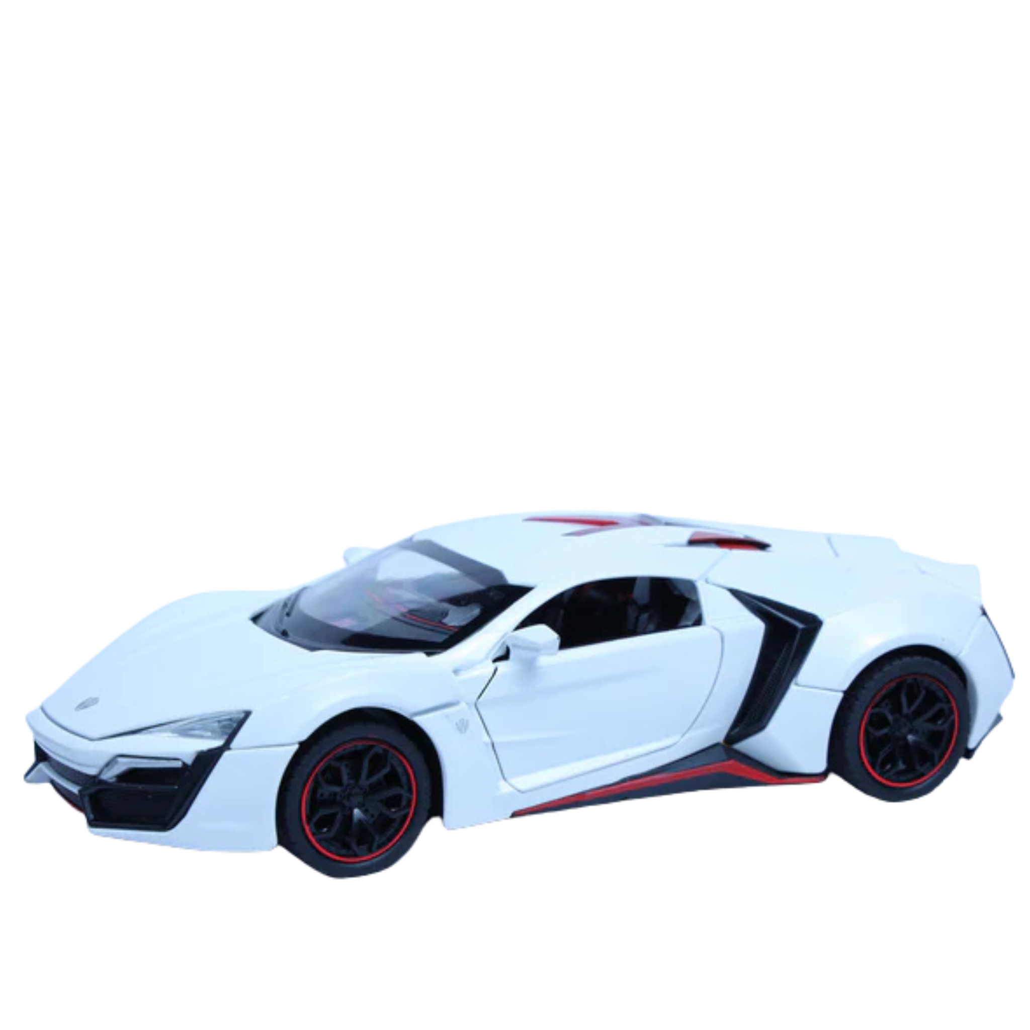 Lykan Hypersport 1:24 Scale Diecast Model Car | Openable Doors & Lights | Premium Exotic Collectible
