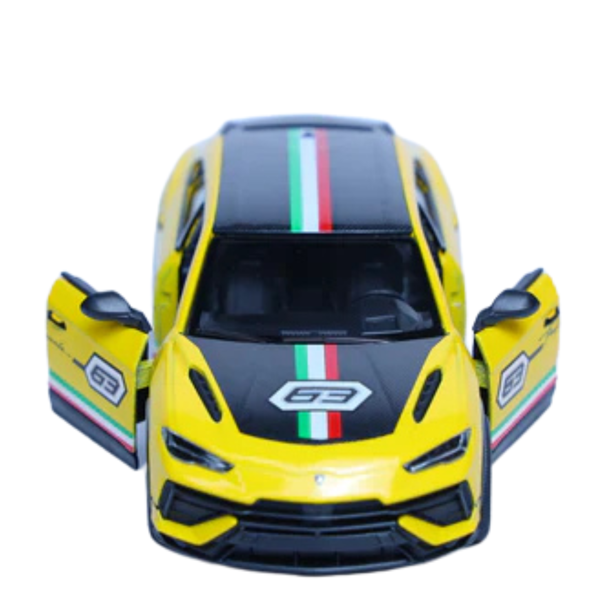 Lamborghini Urus 1:40 YELLOW Scale Diecast Model Car | Pullback Action & Openable Doors