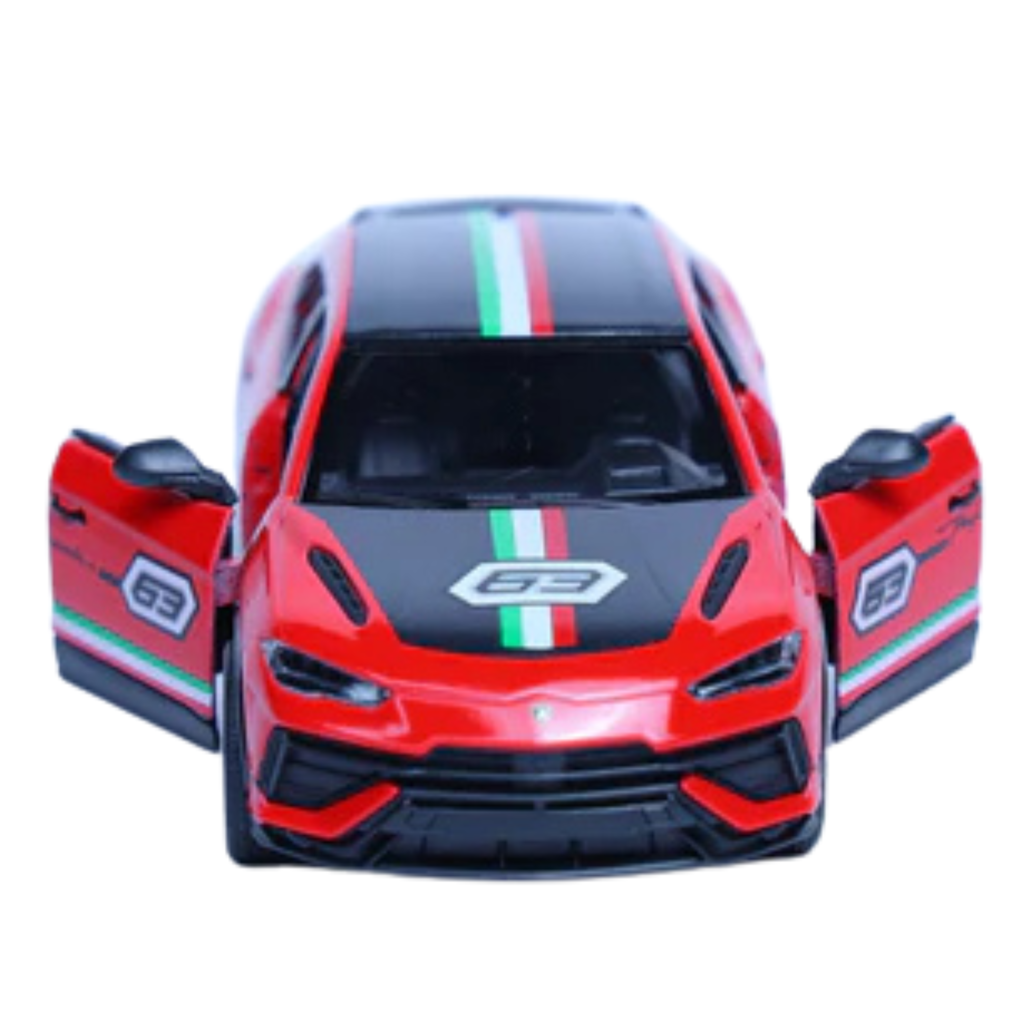 Lamborghini Urus Red | 1:40 scale | Pullback Option |  | Two Doors Openable