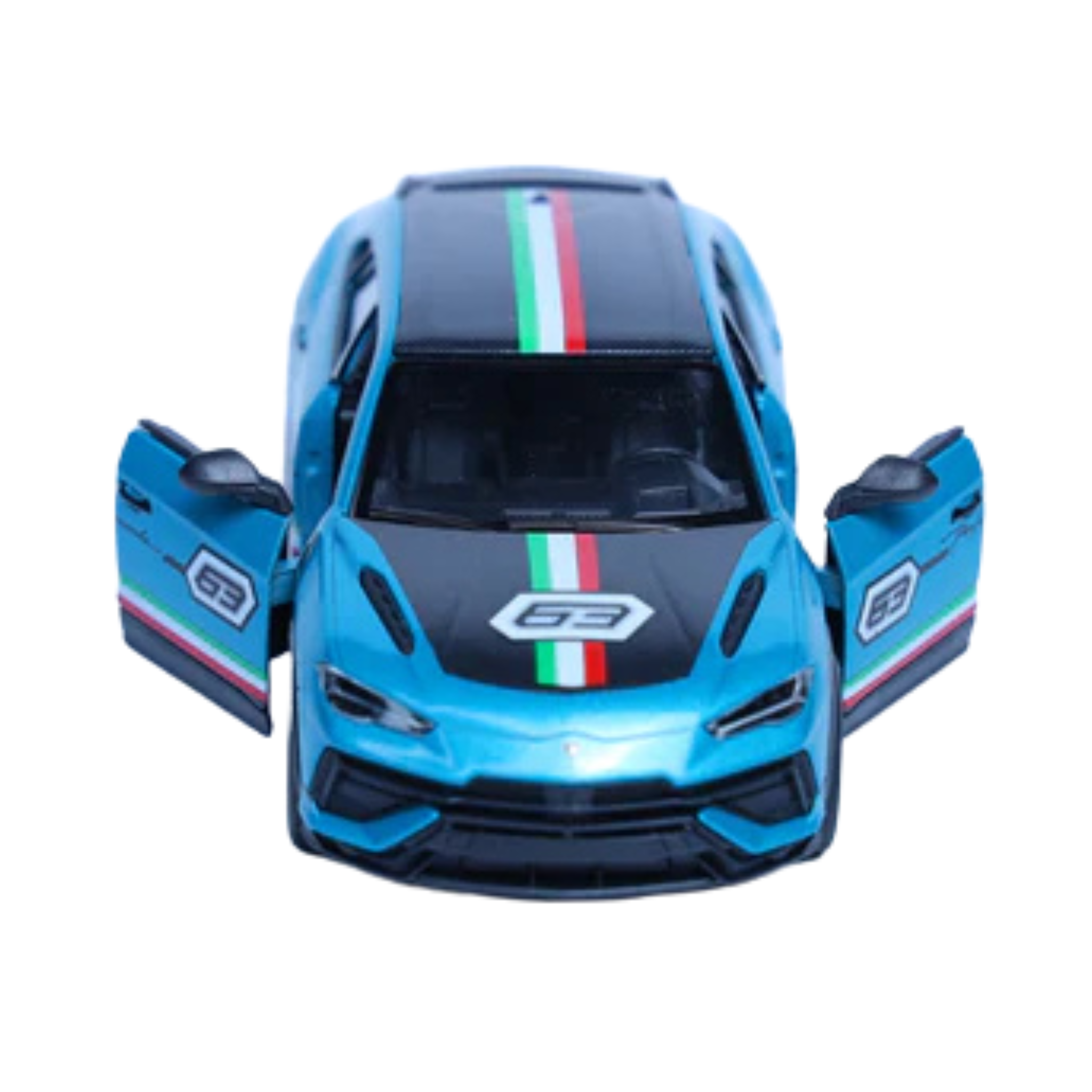 Lamborghini Urus 1:40 BLUE Scale Diecast Model Car | Pullback Action & Openable Doors