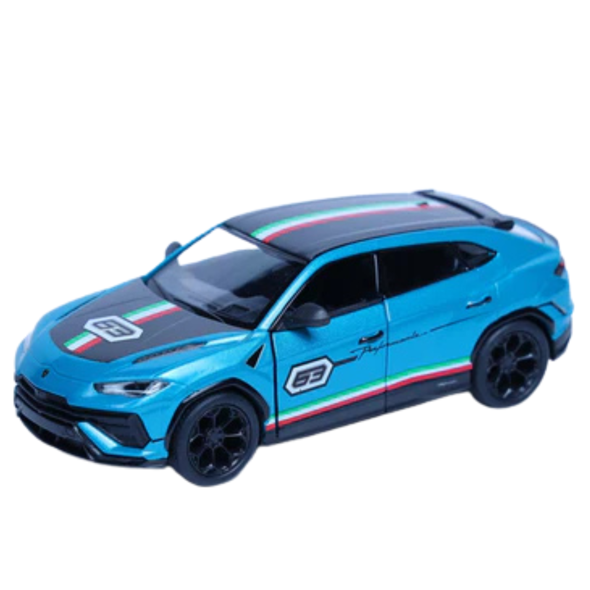 Lamborghini Urus 1:40 BLUE Scale Diecast Model Car | Pullback Action & Openable Doors