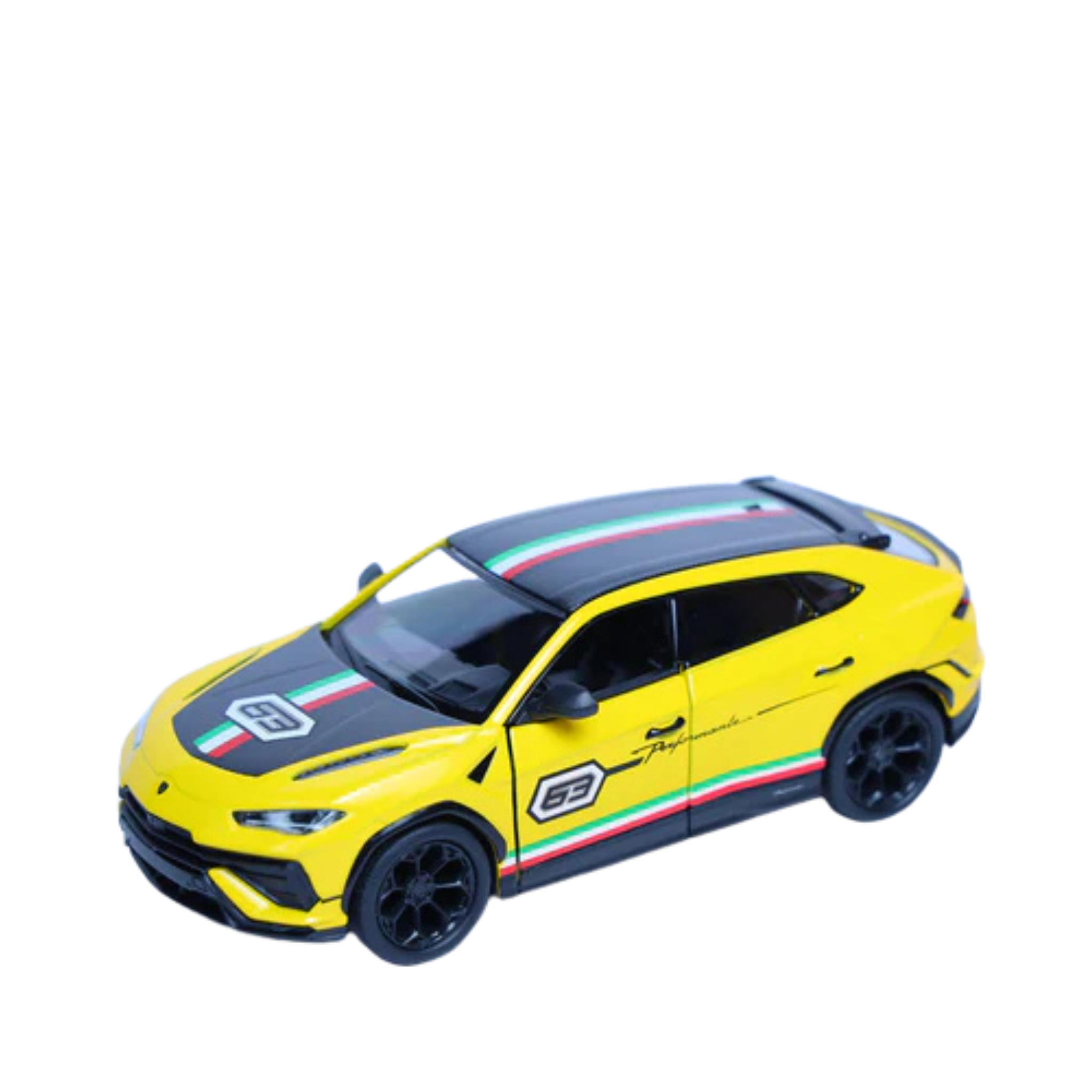 Lamborghini Urus 1:40 YELLOW Scale Diecast Model Car | Pullback Action & Openable Doors