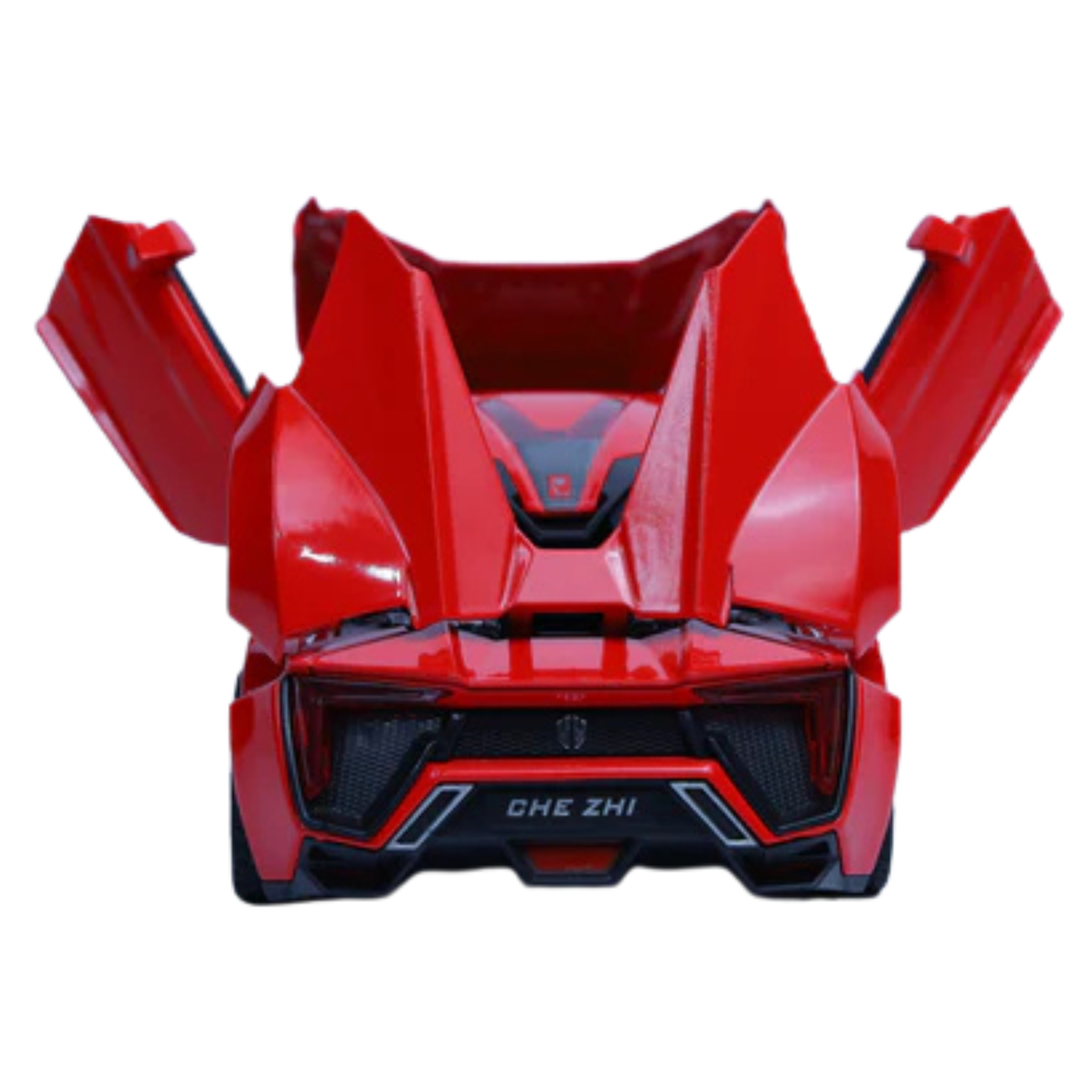 Lykan Hypersport Red 1:24 Scale Diecast Model Car | Openable Doors & Lights | Exotic Hypercar Collectible
