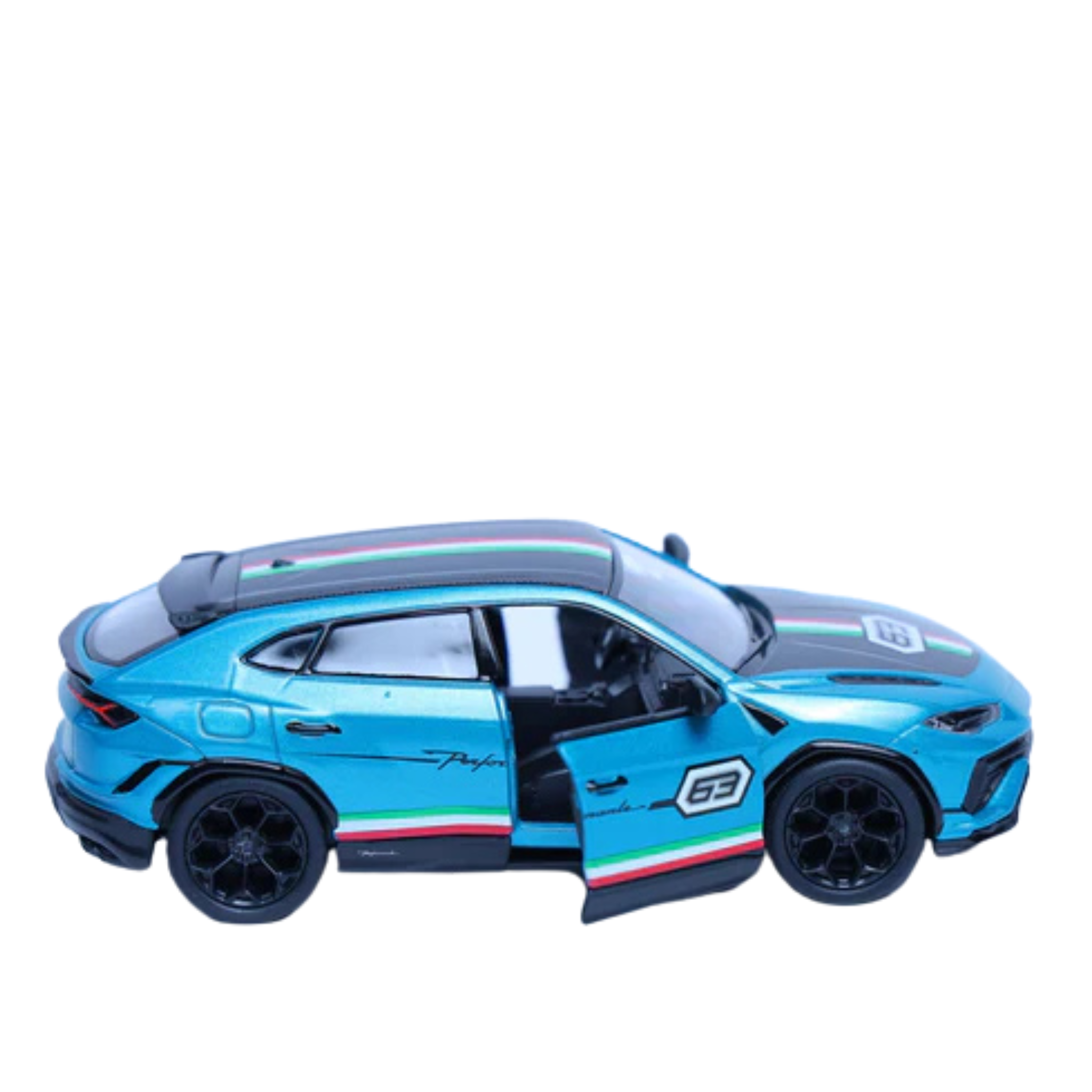 Lamborghini Urus 1:40 BLUE Scale Diecast Model Car | Pullback Action & Openable Doors