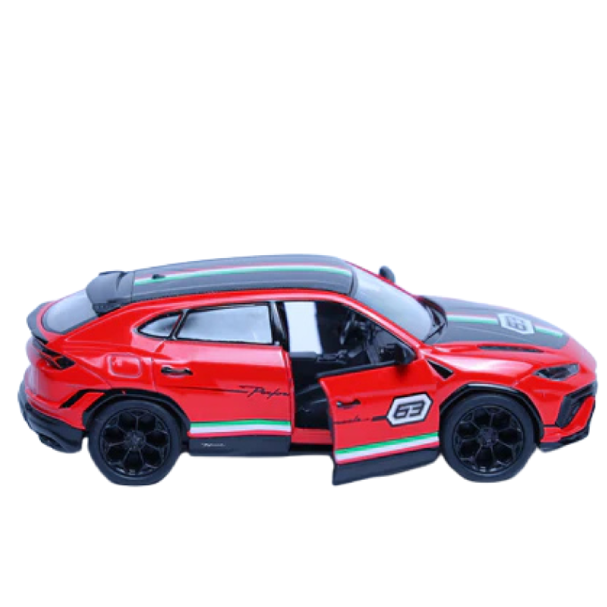 Lamborghini Urus Red | 1:40 scale | Pullback Option |  | Two Doors Openable