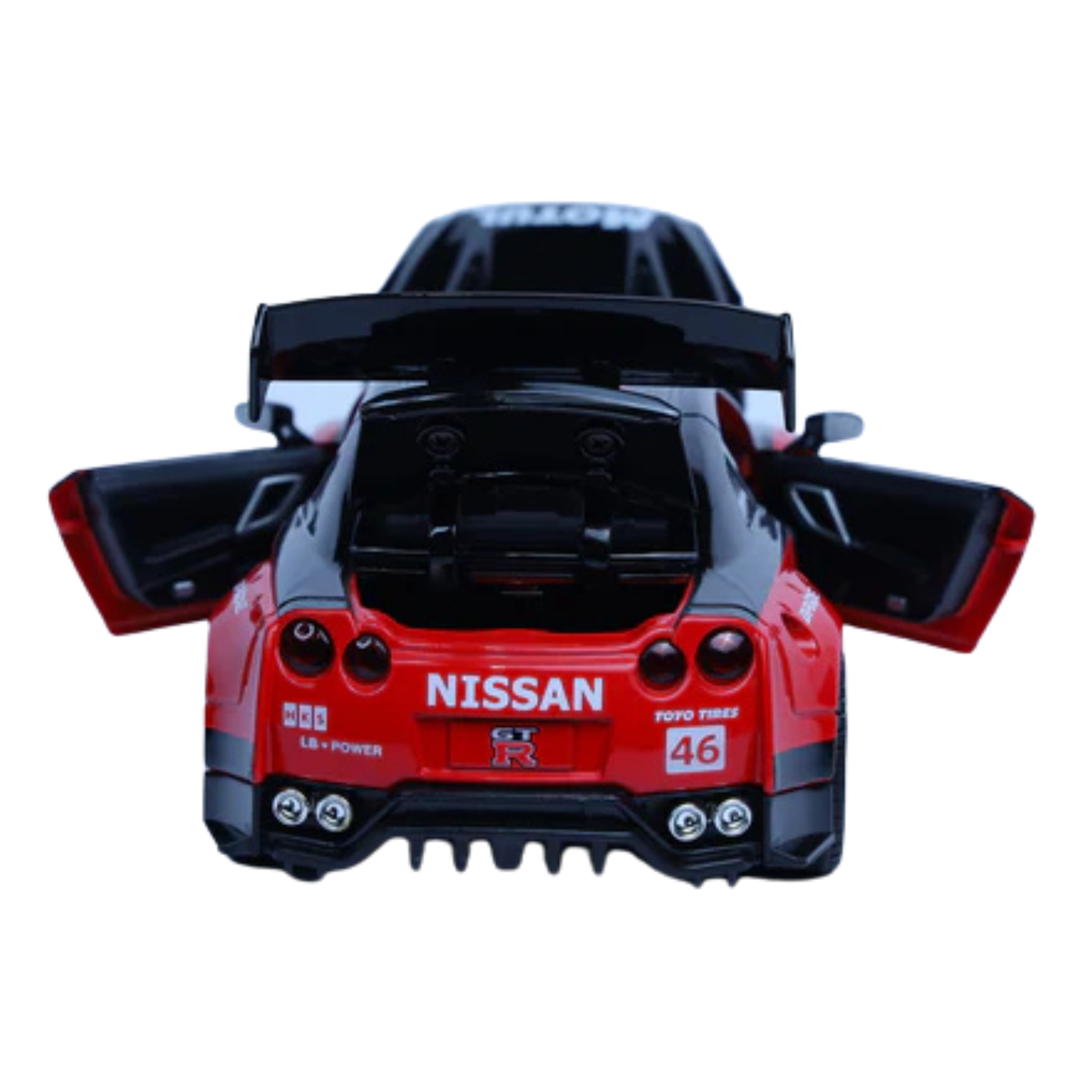 Nissan GTR Jaiye 1:22 Scale Diecast Model Car | Working Lights & Doors | Premium Collectible