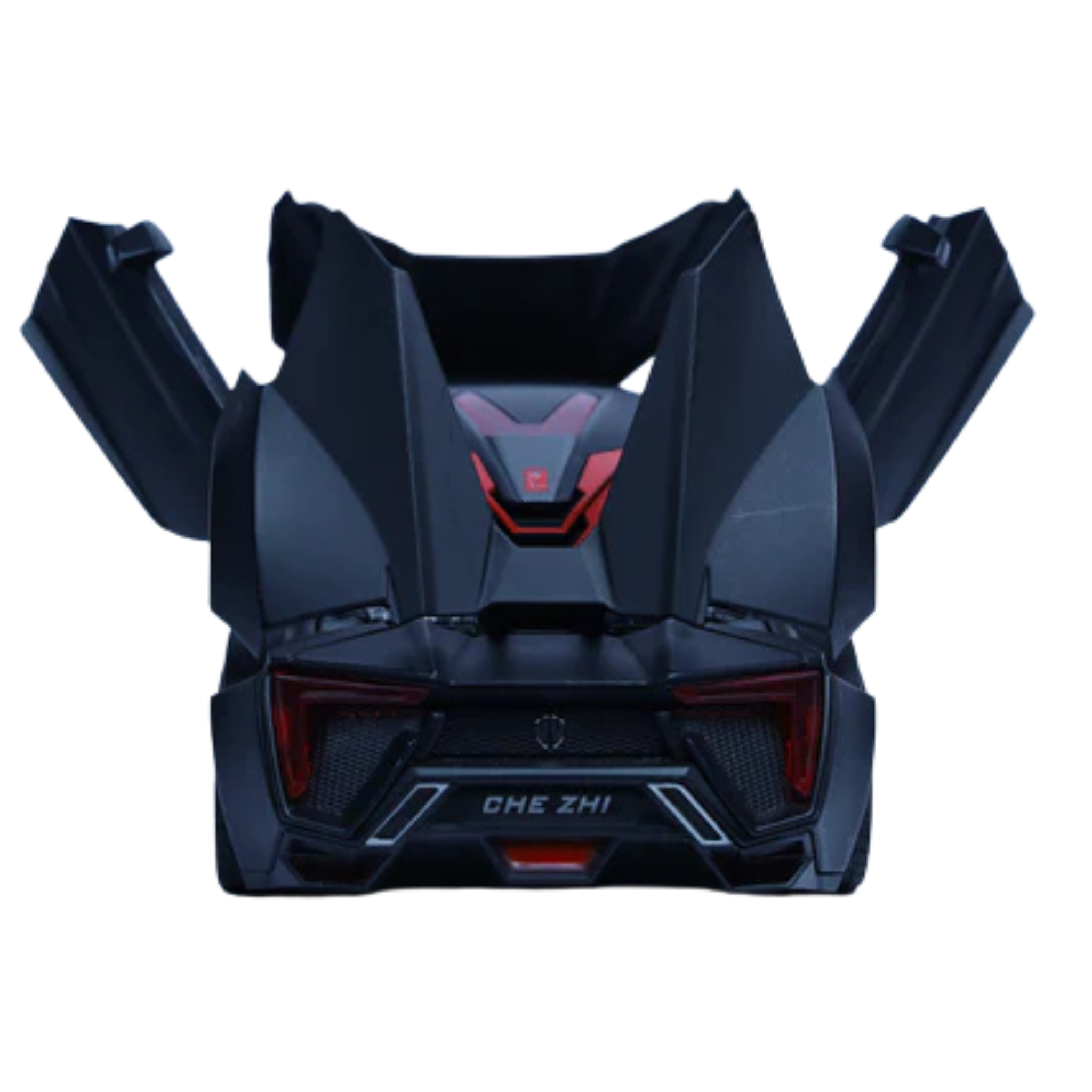 Lykan Hypersport Matte Black 1:24 Scale Diecast Model Car | Openable Doors & Lights | Exotic Hypercar Collectible