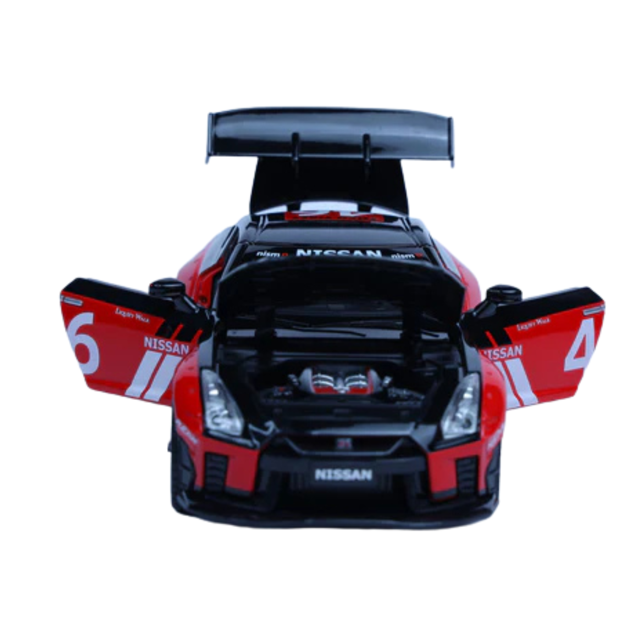 Nissan GTR Jaiye 1:22 Scale Diecast Model Car | Working Lights & Doors | Premium Collectible
