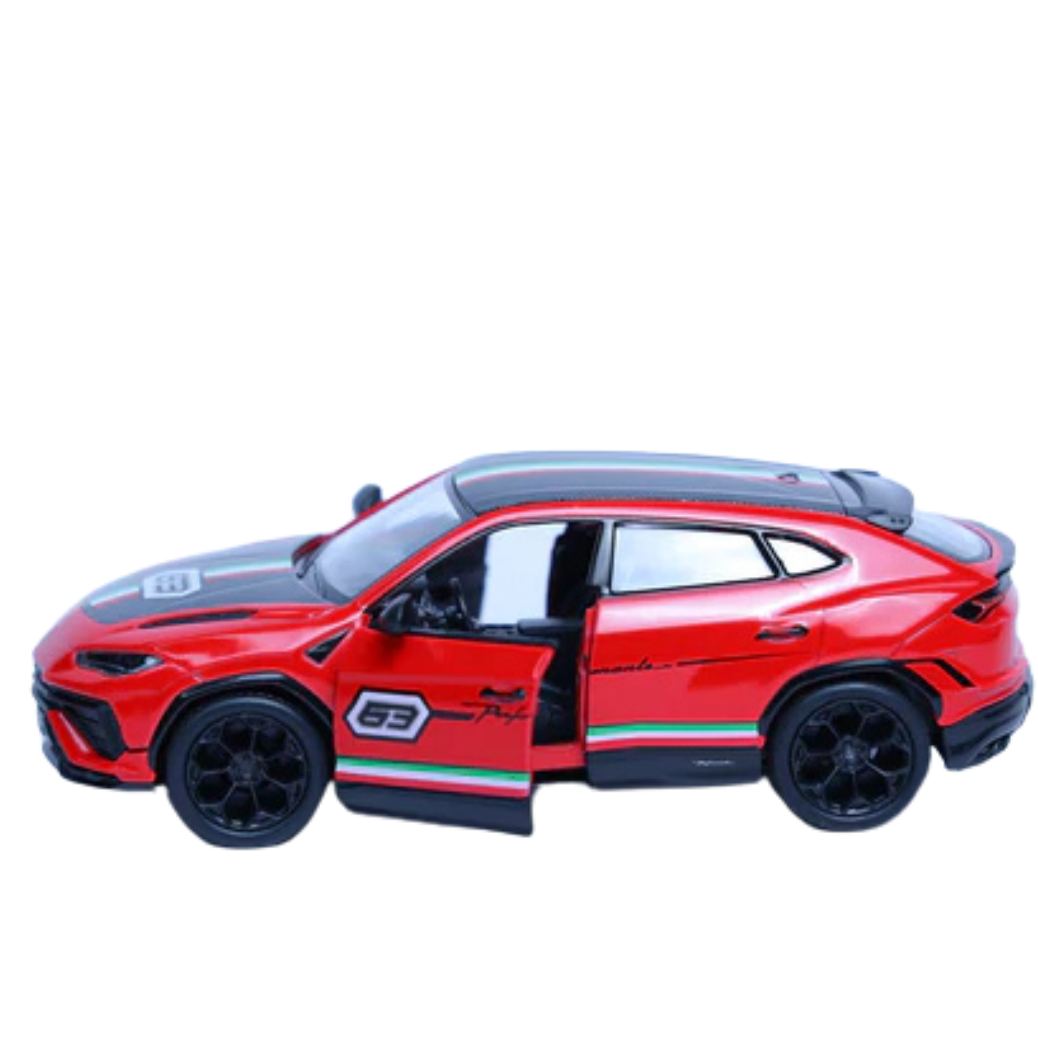 Lamborghini Urus Red | 1:40 scale | Pullback Option |  | Two Doors Openable