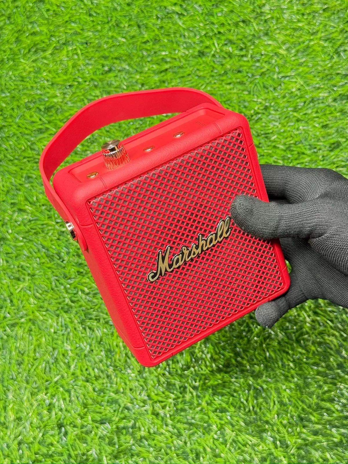 Marshall Stockwell II Wireless Bluetooth Portable Speaker (Red)