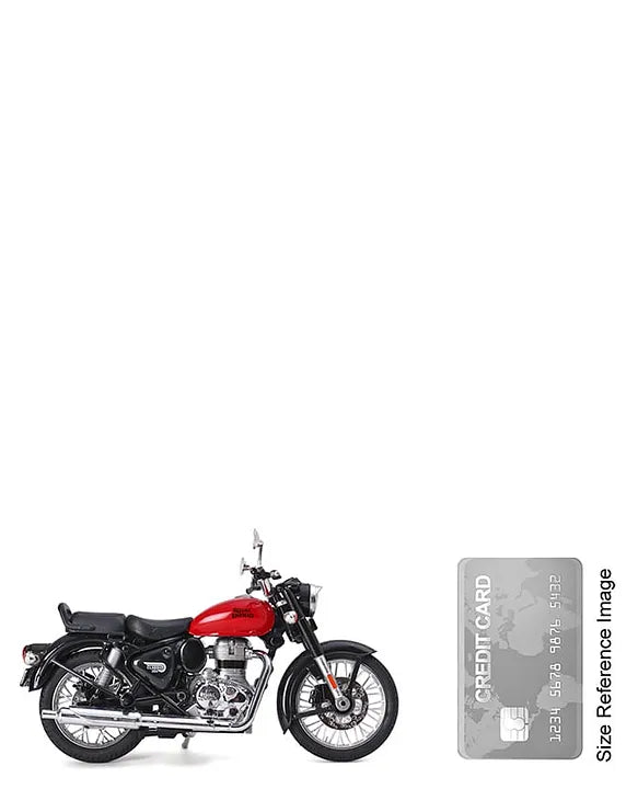 Royal Enfield Classic 350 Diecast Bike 1:15 Scale – Premium Metal Motorcycle Model with Interchangeable Fuel Tanks & Pull-Back Action