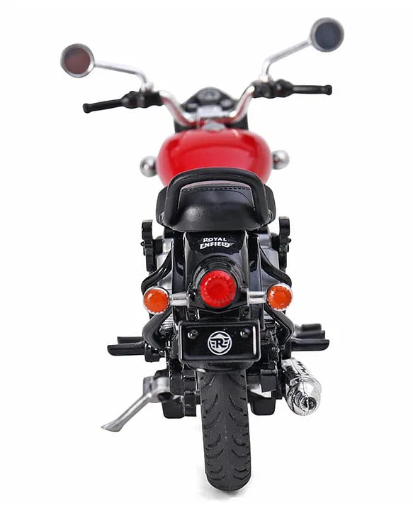 Royal Enfield Classic 350 Diecast Bike 1:15 Scale – Premium Metal Motorcycle Model with Interchangeable Fuel Tanks & Pull-Back Action