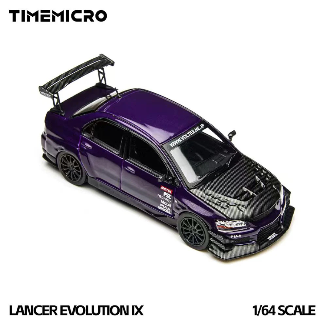 TimeMicro Mitsubishi Lancer Evolution IX Purple - TM800214