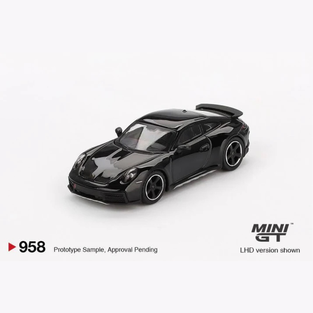 Mini GT Porsche 911 Dakar Black (LHD) - MGT00958-BL - Blister Version (Imported)