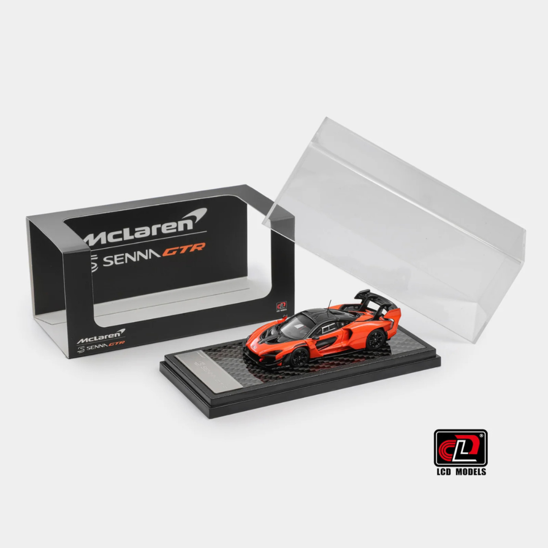LCD Models McLaren Senna GTR Orange Hypercar -LCD64024-OR
