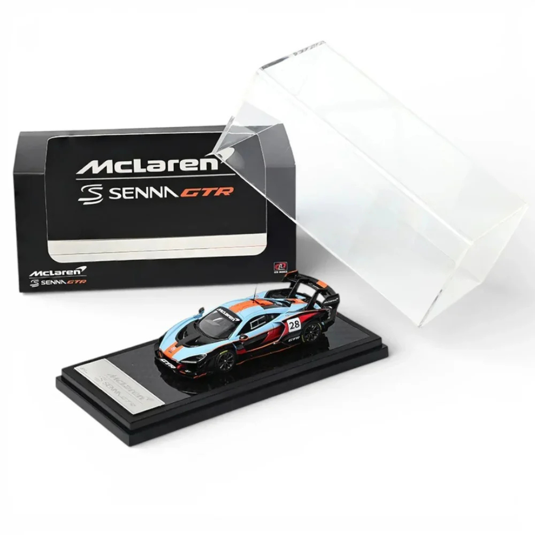 LCD Models McLaren Senna GTR Gulf #28 Racing Hypercar - LCD64024-GU
