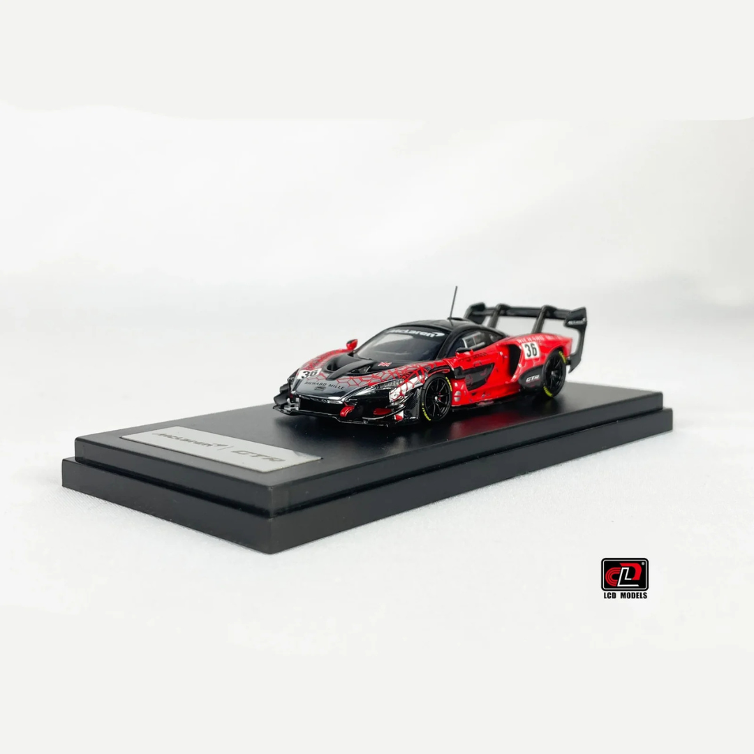 LCD Models McLaren Senna GTR Richard Mille Livery Red - LCD64024-RE