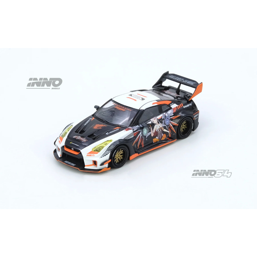 INNO64 Nissan Skyline GT-R R35 Widebody AORUS Limited Edition - IN64-R35LB-AORUS