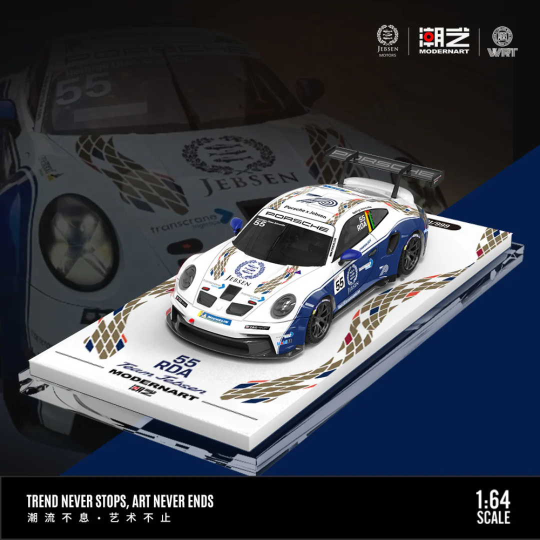ModernArt Porsche 911 GT3 Cup (992) Team Jebsen #55 Rodrigo Dias Almeida - MD647316