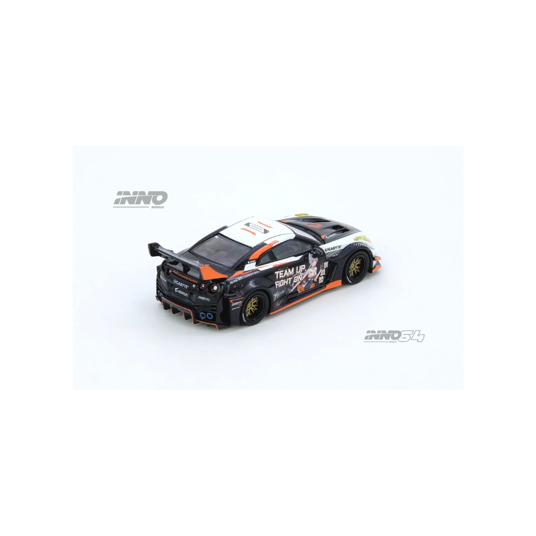 INNO64 Nissan Skyline GT-R R35 Widebody AORUS Limited Edition - IN64-R35LB-AORUS