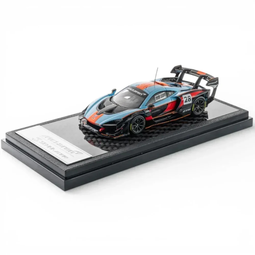 LCD Models McLaren Senna GTR Gulf #28 Racing Hypercar - LCD64024-GU