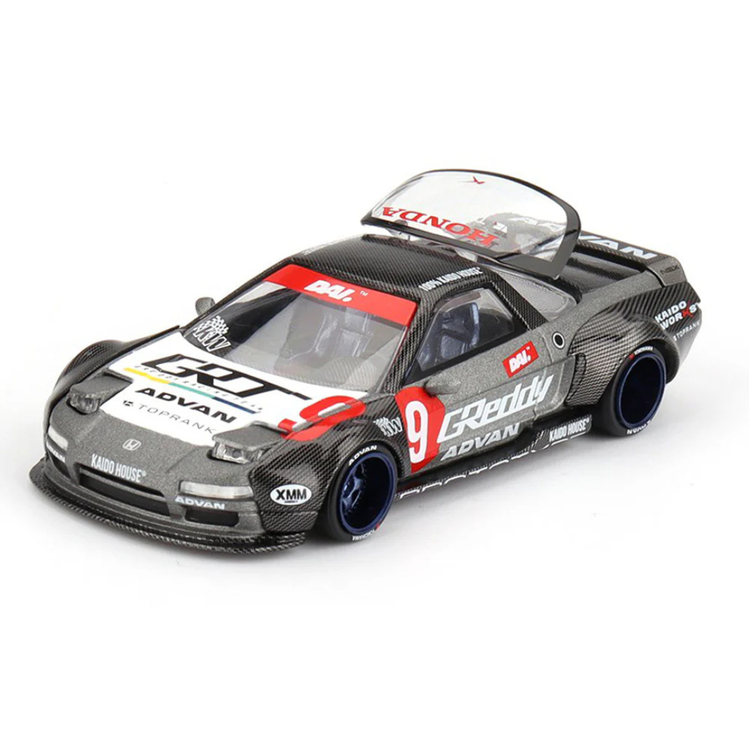 Kaido House x Mini GT Honda NSX Kaido Test Car Spec V1 1:64 Diecast Widebody Car - KHMG190