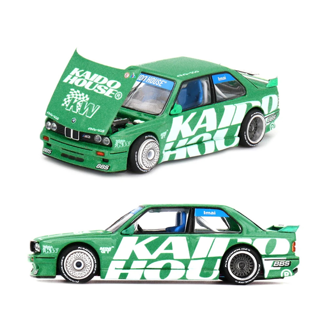 Kaido House x Mini GT BMW M3 Kaido Works V2 Green - KHMG242