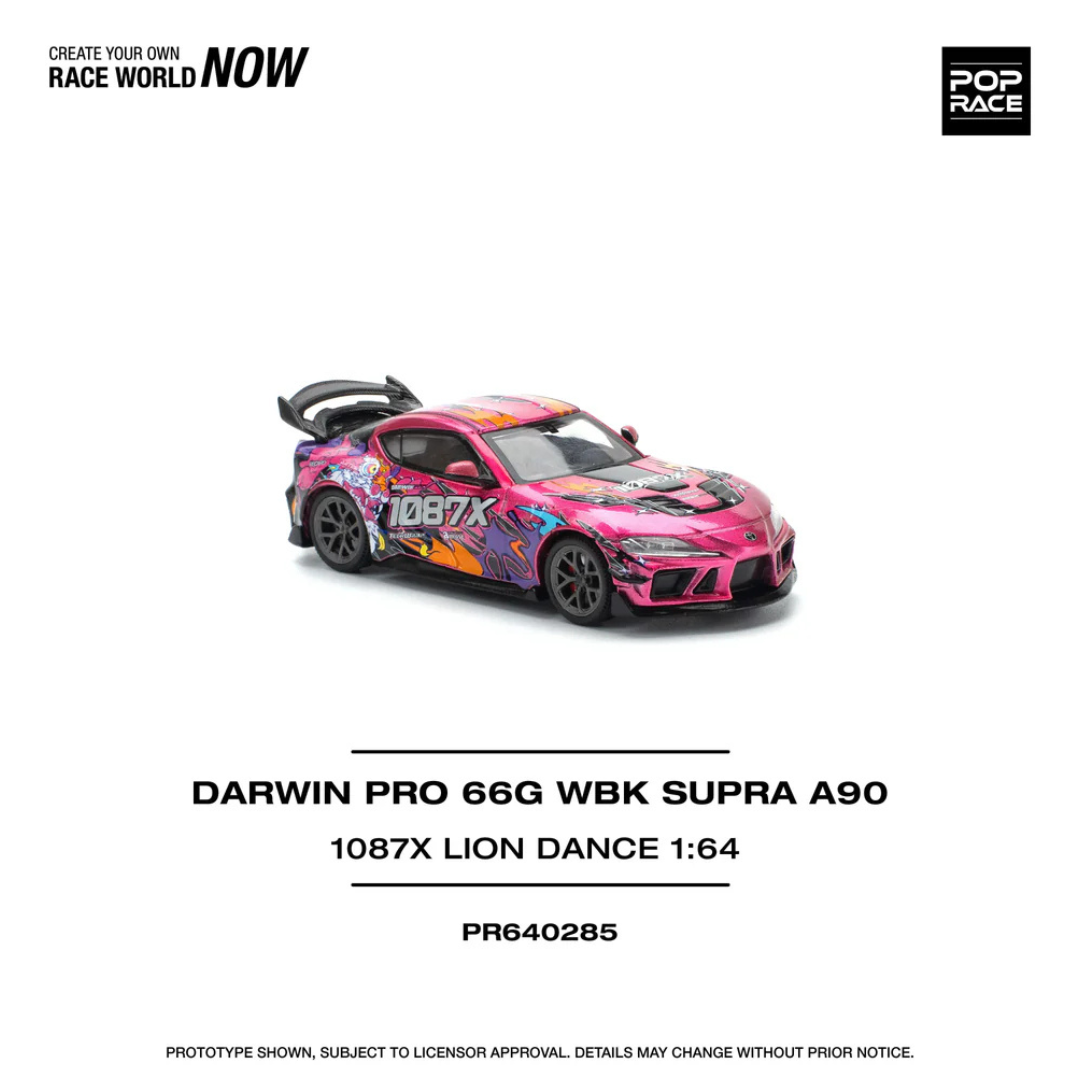 Pop Race Darwin Pro 66G WBK Toyota GR Supra A90 1087X Lion Dance PR64X37 (PR640285)