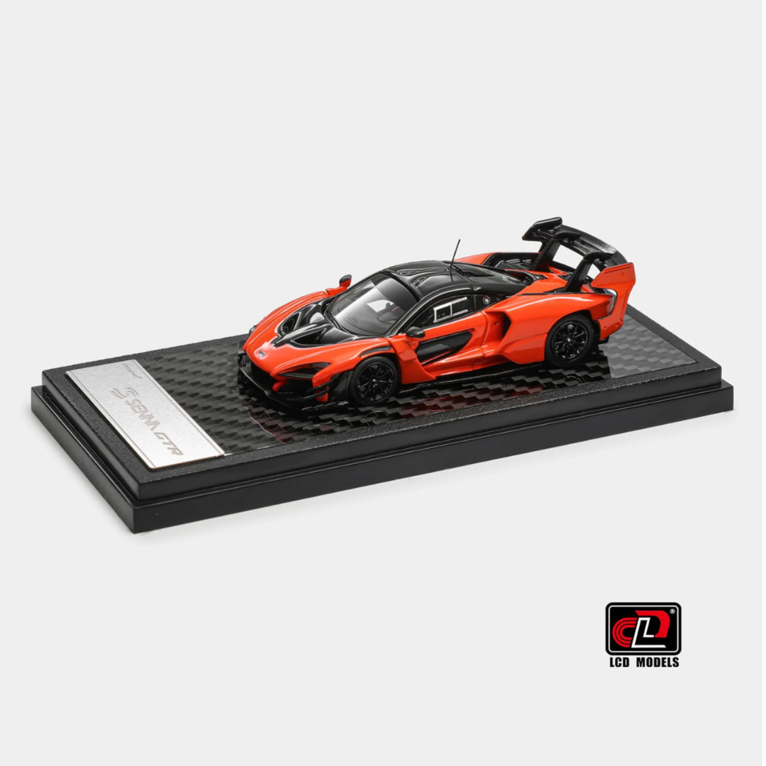 LCD Models McLaren Senna GTR Orange Hypercar -LCD64024-OR