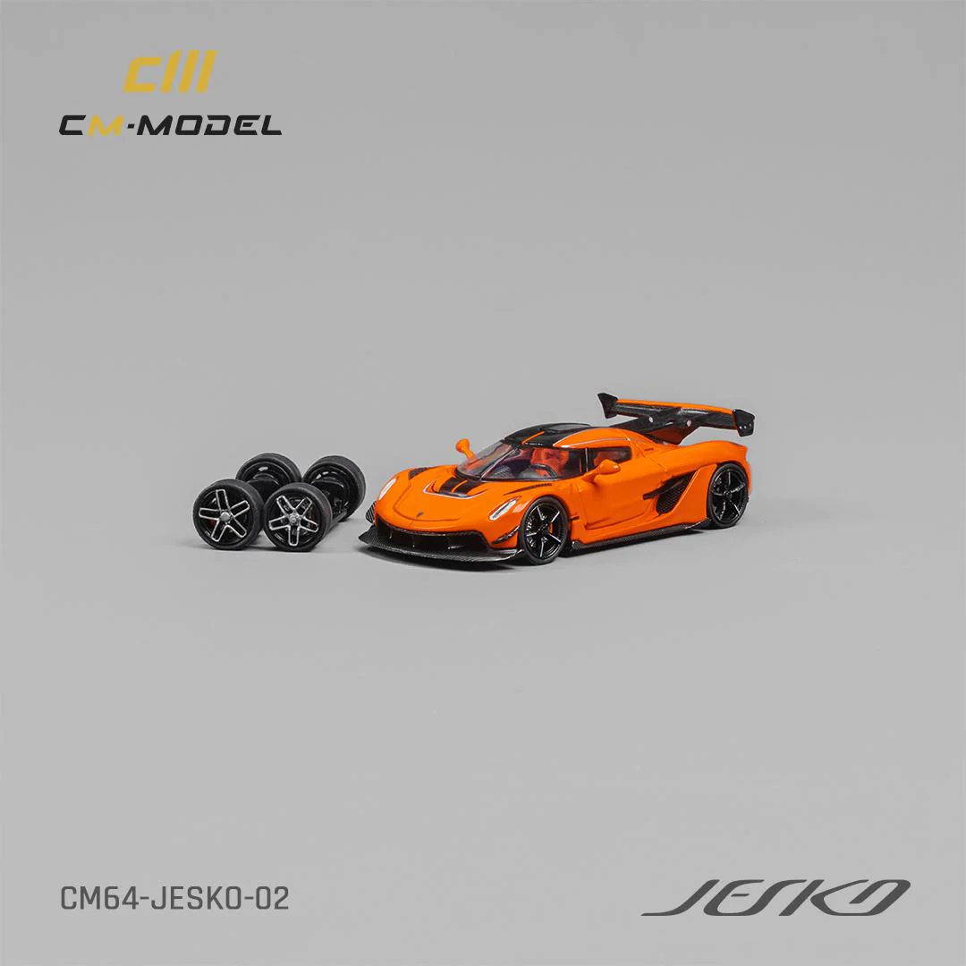 CM-Model Koenigsegg Jesko Orange - CM64-JESKO-02