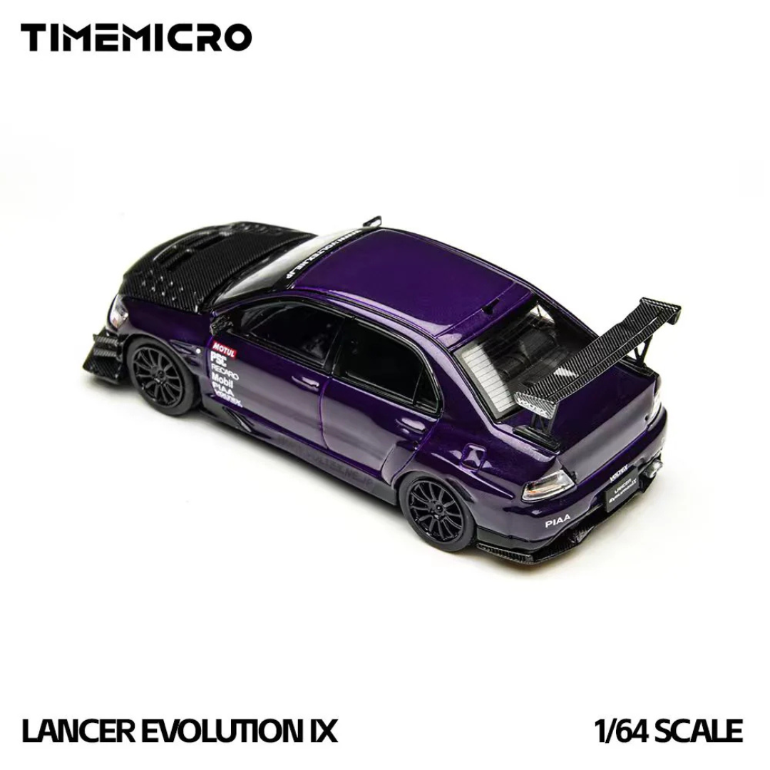 TimeMicro Mitsubishi Lancer Evolution IX Purple - TM800214