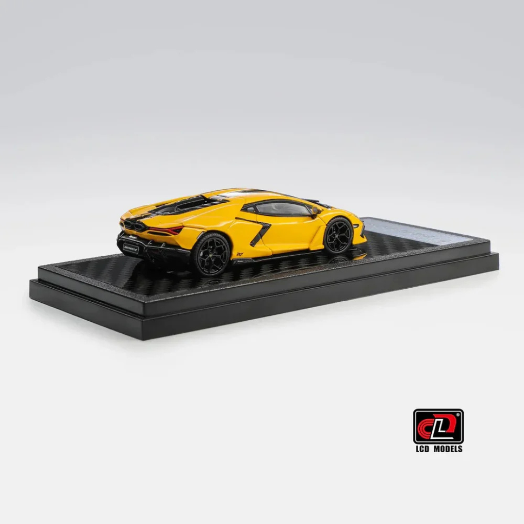 LCD Models Lamborghini Revuelto Yellow Hypercar - LCD64042-YE20