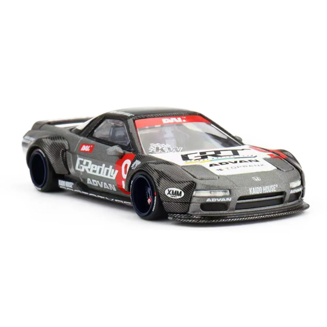 Kaido House x Mini GT Honda NSX Kaido Test Car Spec V1 1:64 Diecast Widebody Car - KHMG190