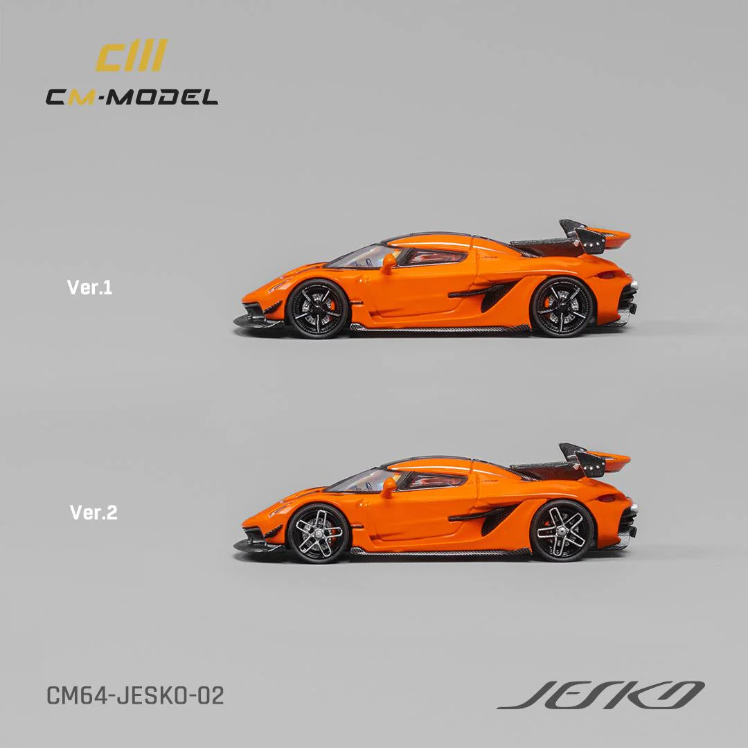 CM-Model Koenigsegg Jesko Orange - CM64-JESKO-02