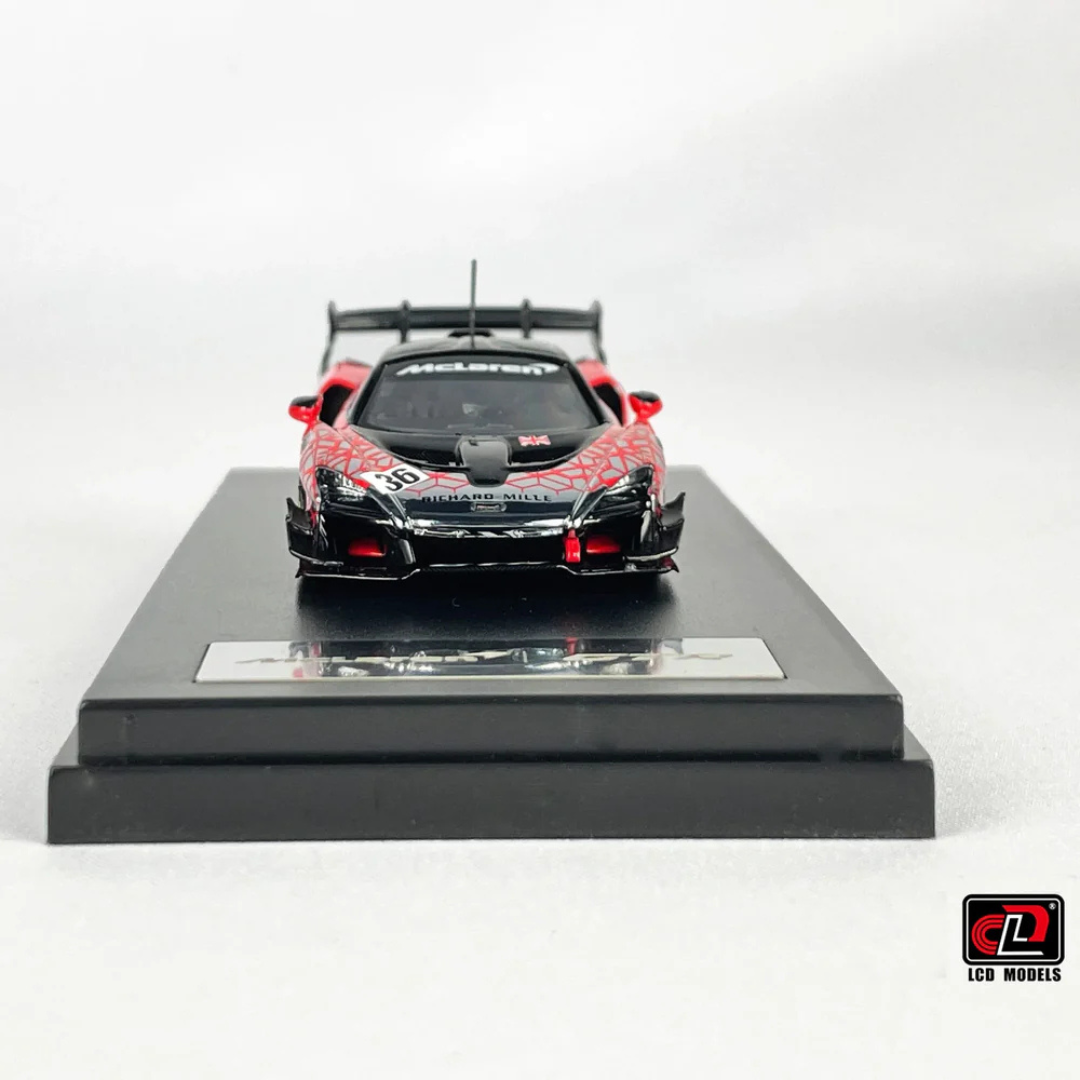 LCD Models McLaren Senna GTR Richard Mille Livery Red - LCD64024-RE