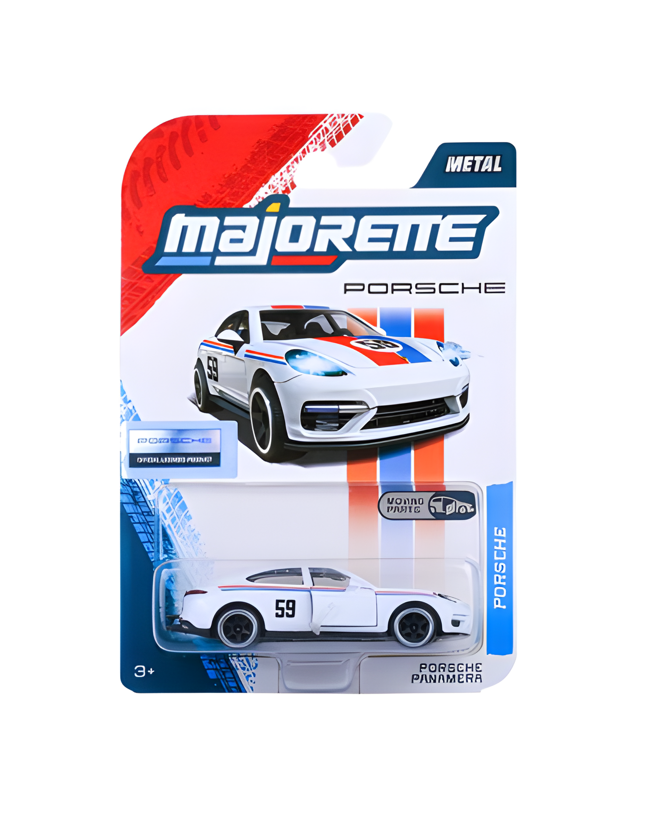 Majorette Porsche Panamera 1:64 Scale Diecast Metal Toy Car – Official Porsche Licensed Model