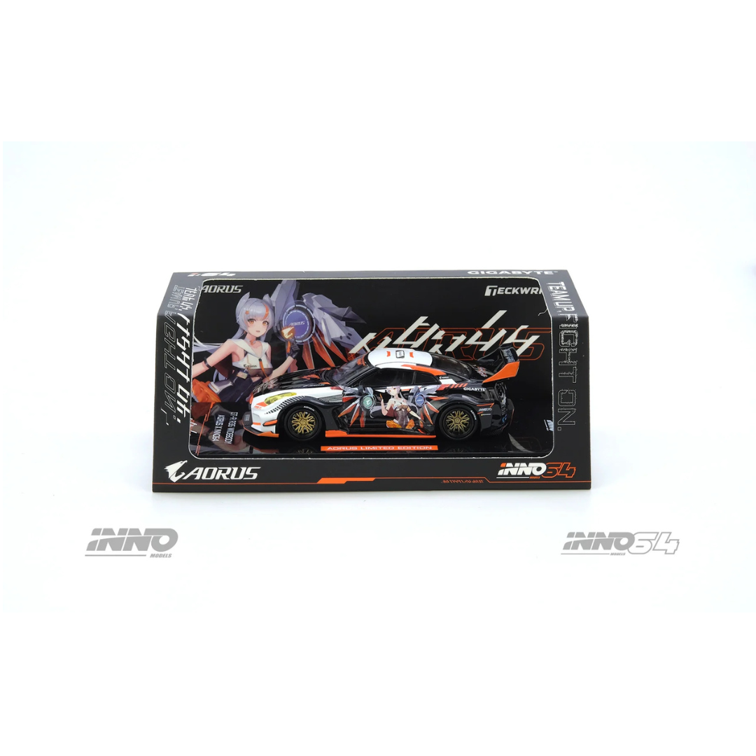 INNO64 Nissan Skyline GT-R R35 Widebody AORUS Limited Edition - IN64-R35LB-AORUS
