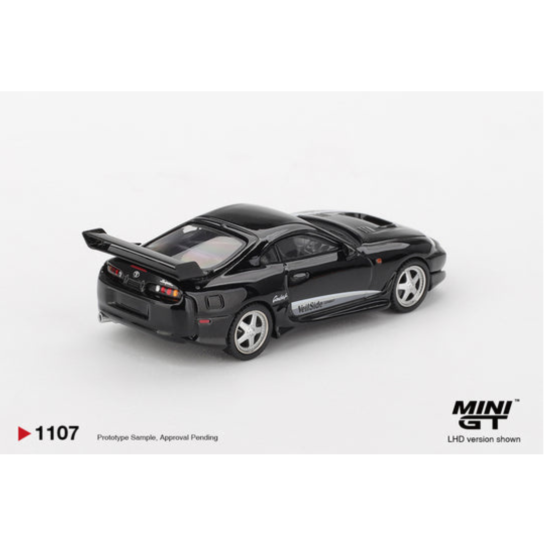 Mini GT Toyota Supra VeilSide Combat V-II Black - MGT01107-BL - Blister Version