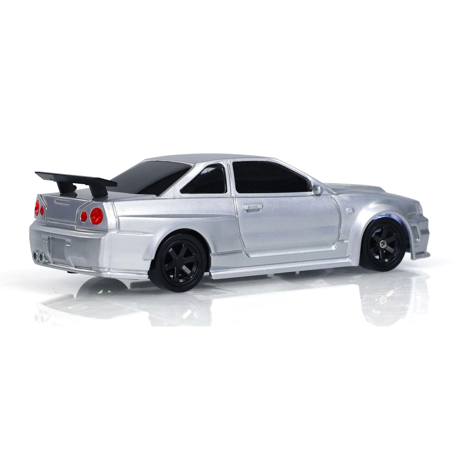 Nissan Skyline R34 1:43 Scale RC Drift Car – Premium Diecast Model with 4WD & LED Lights
