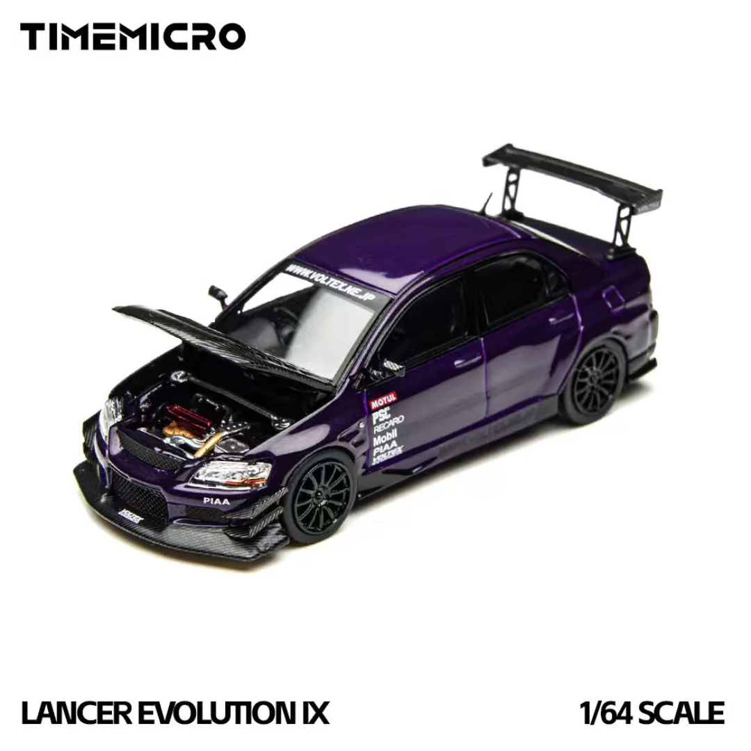 TimeMicro Mitsubishi Lancer Evolution IX Purple - TM800214
