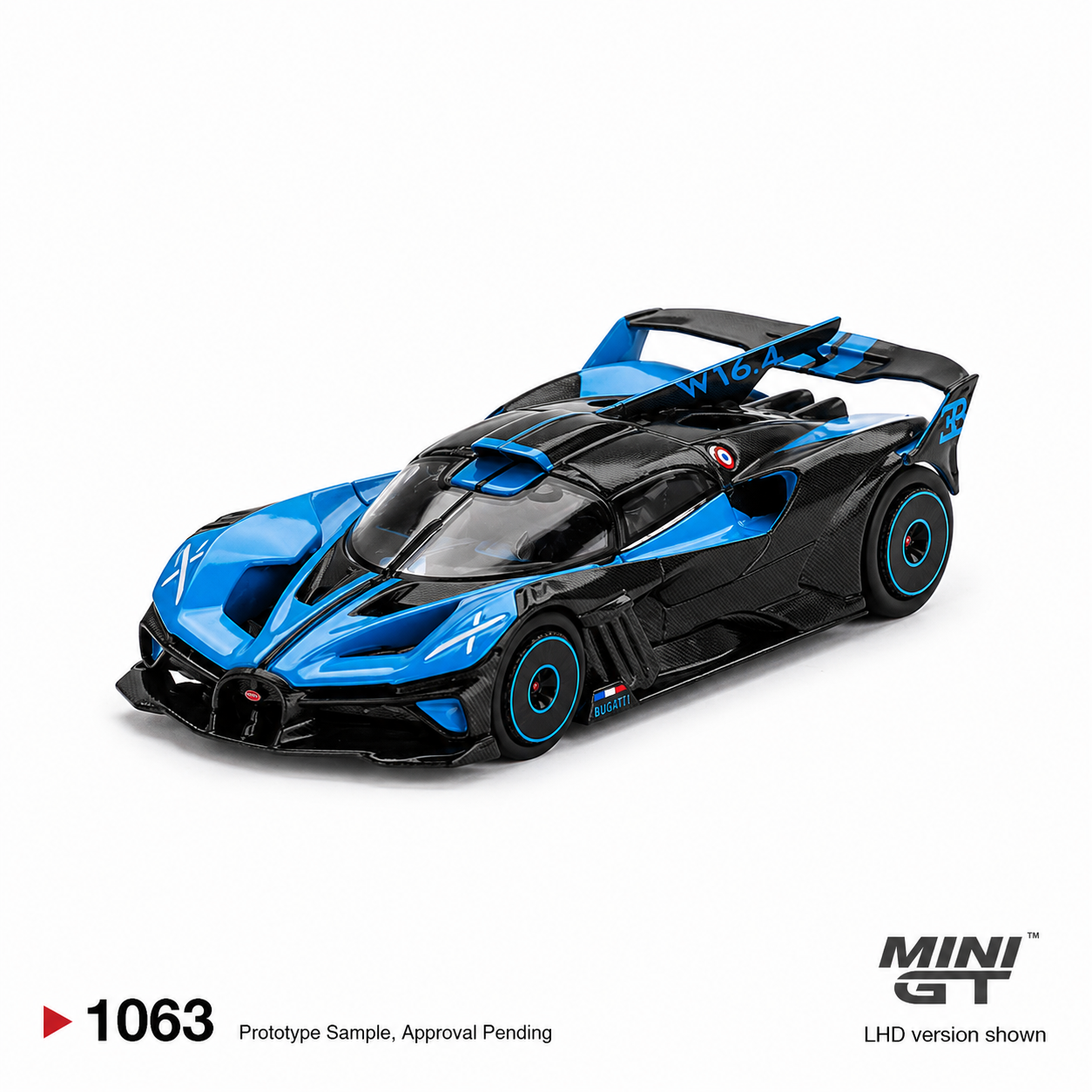MINI GT Bugatti Bolide - Box Version #1063