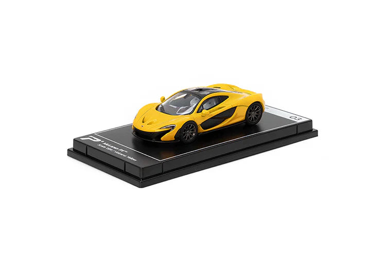 PosterCars McLaren P1 Volcano Yellow 1:64 Scale Diecast Alloy Hypercar