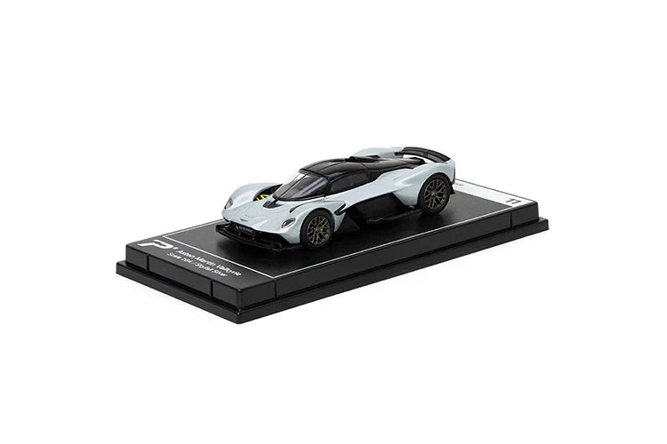 PosterCars Aston Martin Valkyrie Skyfall Silver 1:64 Scale Diecast Alloy Hypercar – Hypercar League Collection