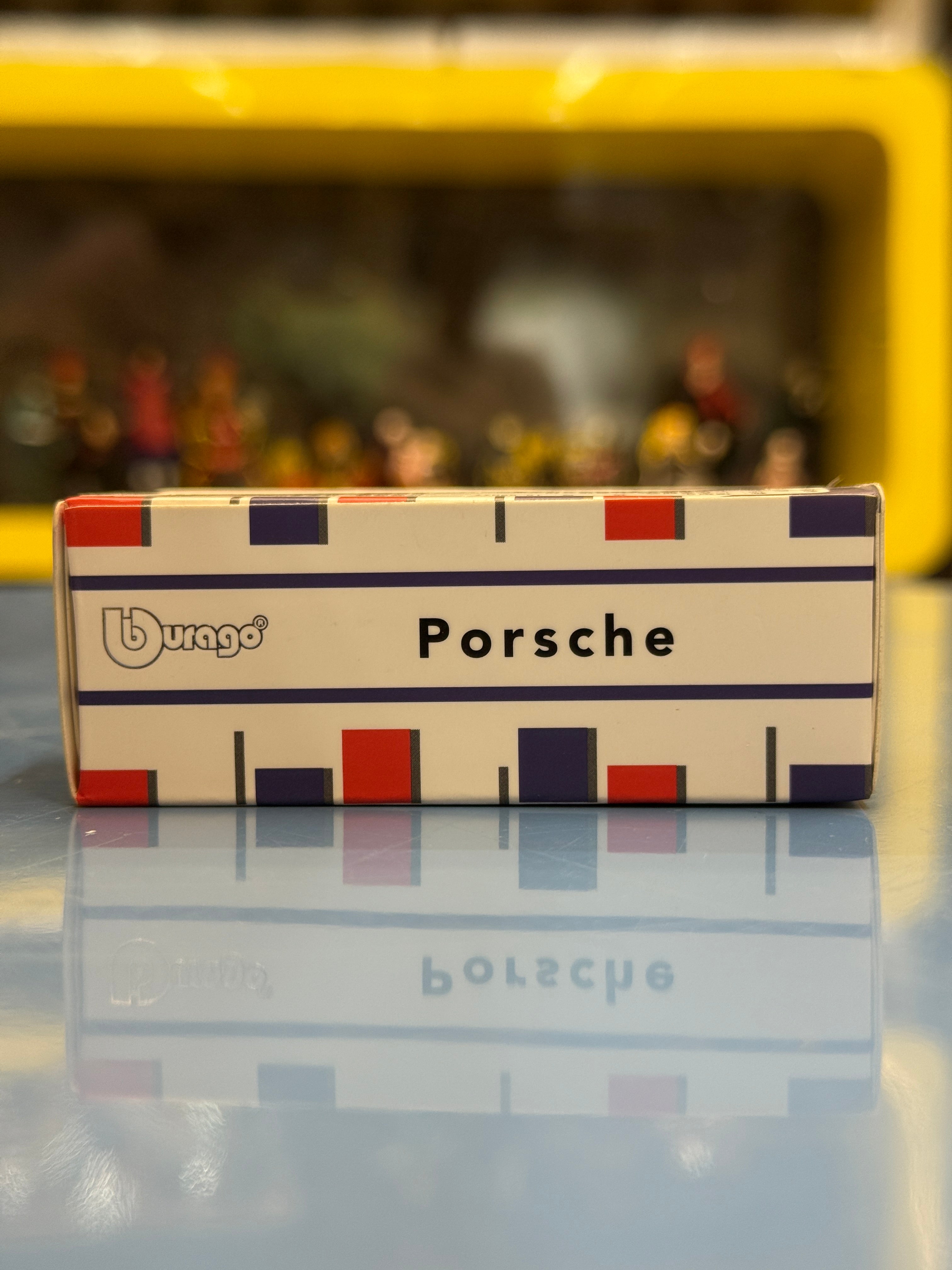 Bburago Porsche 911 GT2 RS Green Diecast Metal Toy Car – Premium 1:64 Scale Sports Model