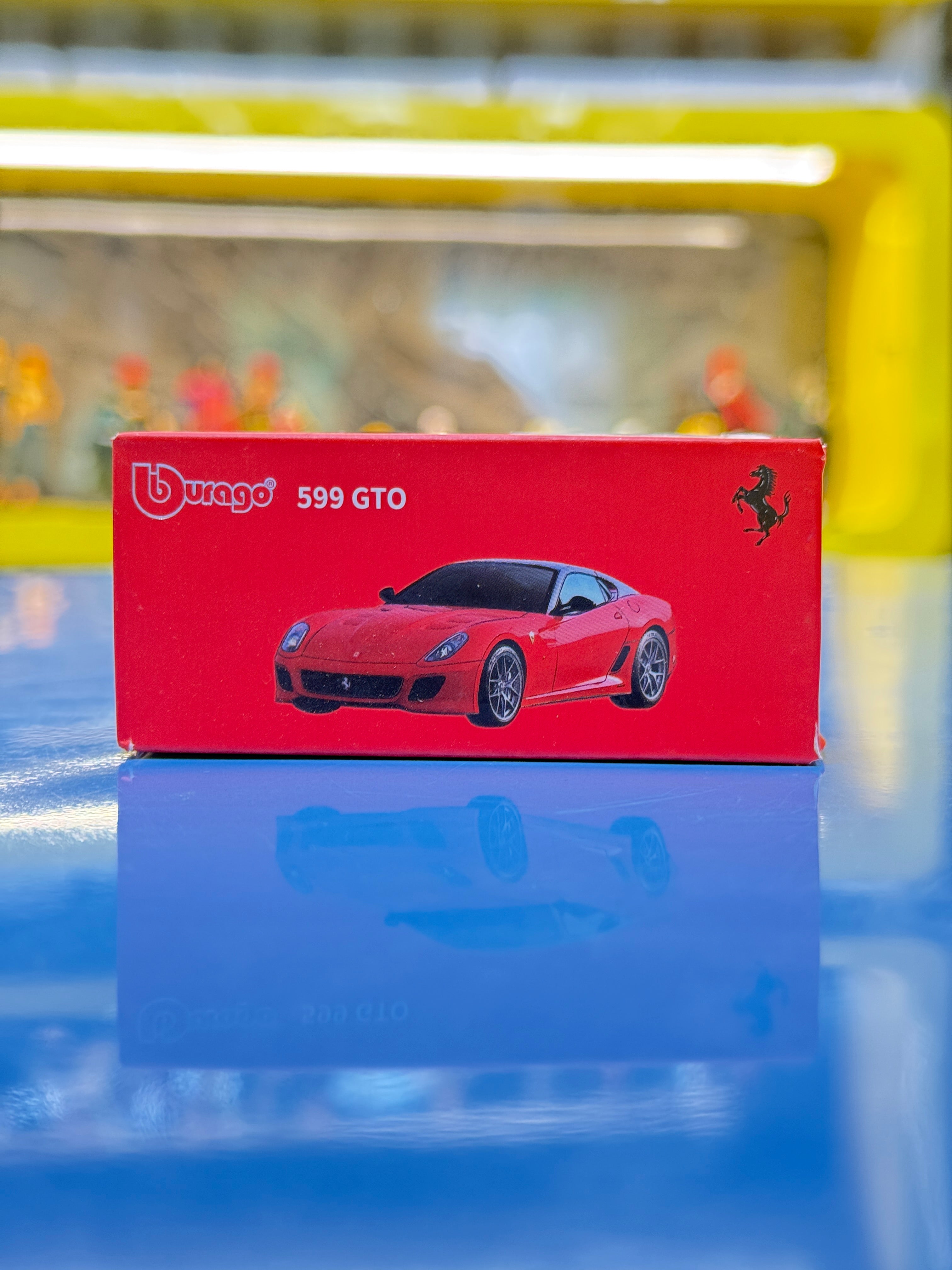 Bburago Ferrari 599 GTO 1:64 Scale Diecast Metal Toy Car – Premium Collectible Model