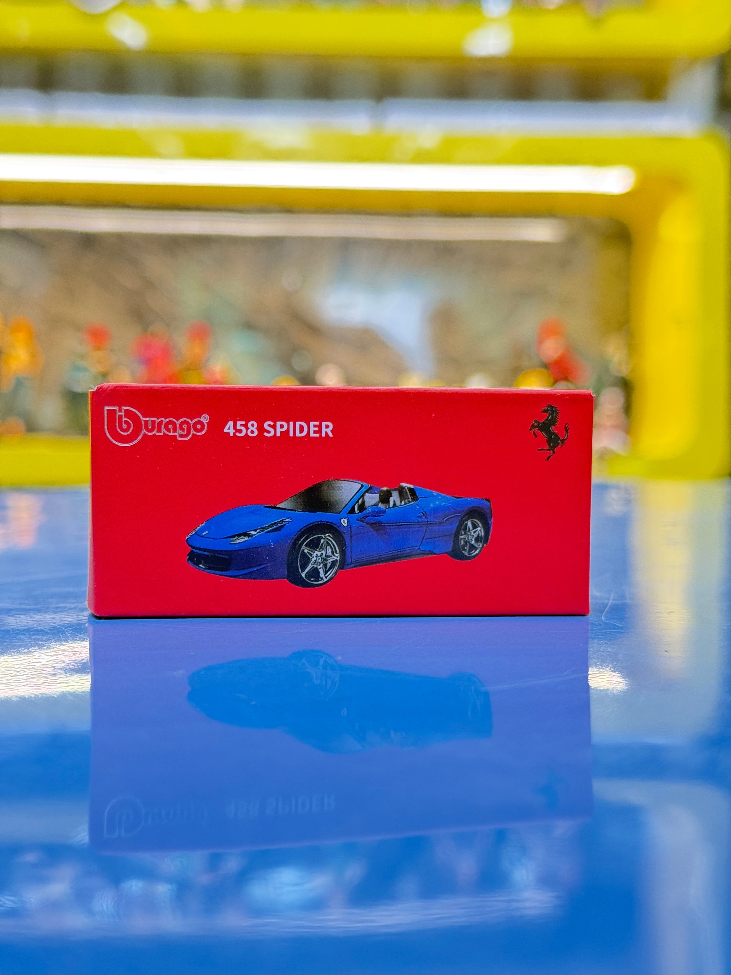 Bburago Ferrari 458 Spider 1:43 Scale Premium Diecast Metal Toy Car